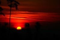 Sun rise on a new day