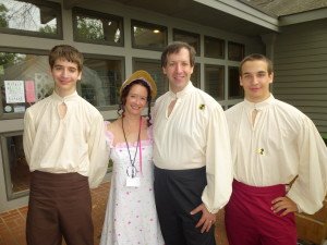 family at Louisvill JASNA festival