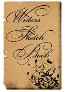 writer's sketch book