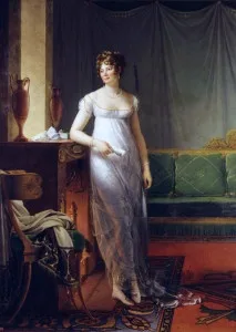 Catherine Worlée, Princesse de Talleyrand-Périgord (1762-1834) *oil on canvas *226 × 165 cm *1804-1805