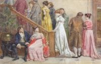 The Next Dance. George Goodwin Kilburne