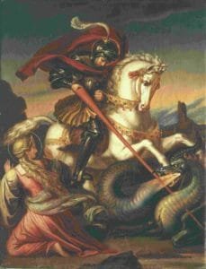 Knight killed a dragon