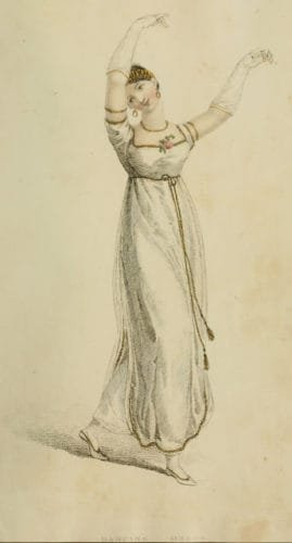 1809 Ackermann's- Dancing Dress