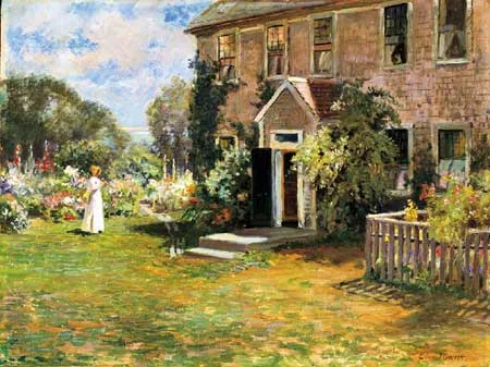 A new England cottage