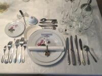 12 course place setting