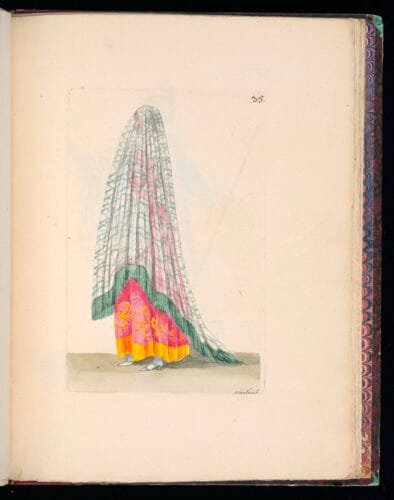 Veiled woman costume