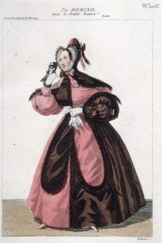 Victorian Domino Cloak