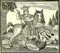 St. George slaying the dragon