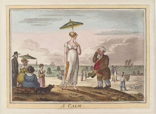 A calm, by James Gillray (died 1815), published 1810.