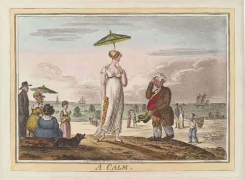A calm, by James Gillray (died 1815), published 1810.