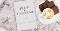 books and chocolate