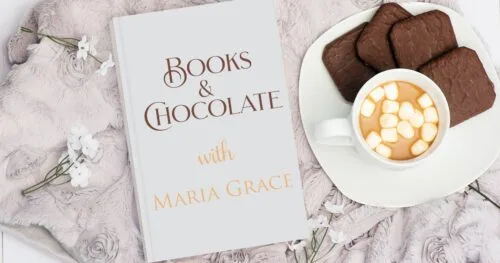 books and chocolate