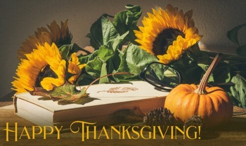 With deepest gratitude for all of you who make what I do every day possible, I wish you much to be grateful for.