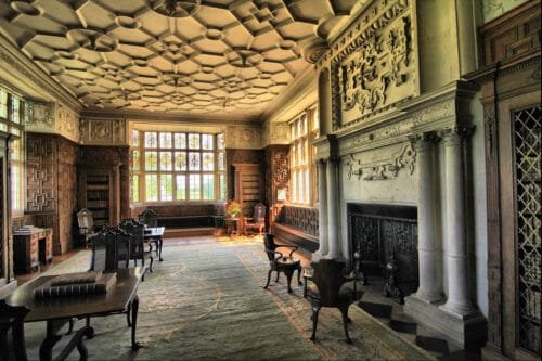 Library at Montacute House