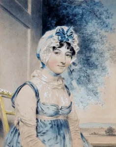 Portrait of Maria Edgeworth by John Downman
