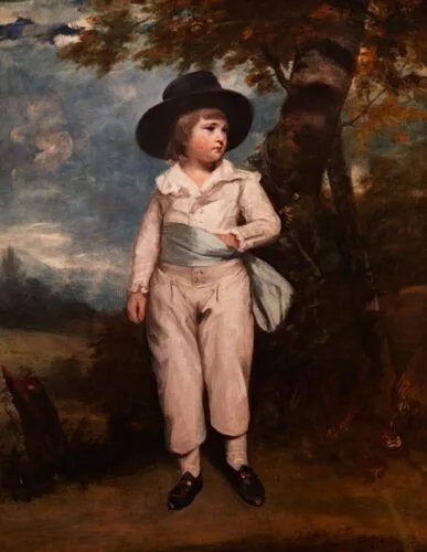 Childhood portrait of John Spencer, 3rd Earl Spencer